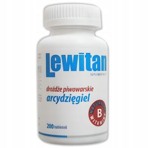 Lewitan z arcydzięglem tabletki 200 szt.