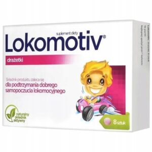 Lokomotiv drażetki drażetki 8 szt.