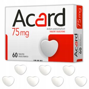 Acard 75 mg tabletki dojelitowe 60 szt.