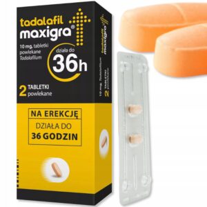 Tadalafil Maxigra 10 mg tabletki 2 szt.