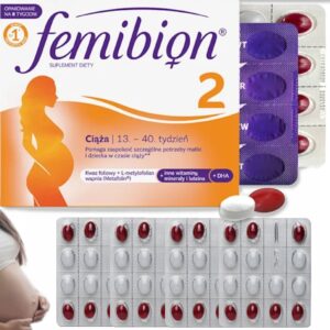 Femibion 2 Ciąża tabletki + kapsułki 112 szt. (56 tabletki + 56 kapsułki)
