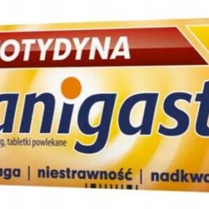 Famotydyna Ranigast 20 mg tabletki powlekane 20 szt.