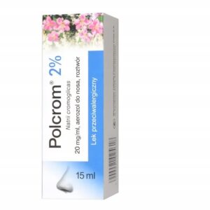 Polcrom 2% 2,8 mg/dawkę aerozol do nosa, roztwór butelka 15 ml