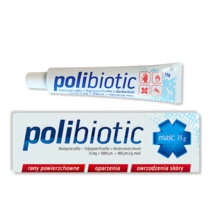 Polibiotic (5 mg+5000 j.m.+400 j.m.)/g maść 15 g