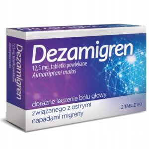 Dezamigren 12,5 mg tabletki powlekane 2 szt.