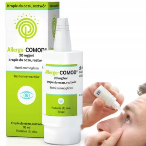 Allergo-Comod 20 mg/ml krople do oczu, roztwór butelka 10 ml
