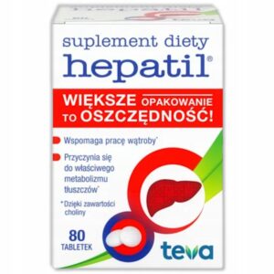 Hepatil tabletki 80 szt.