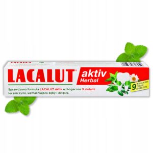 Lacalut Active Herbal pasta do zębów tuba 75 ml