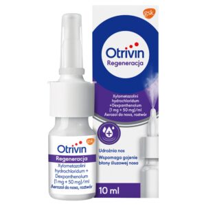 Otrivin Regeneracja (1 mg+50 mg)/ml aerozol do nosa 10 ml
