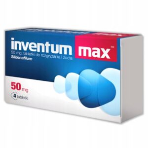 Inventum Max 50 mg tabletki do żucia 4 szt.