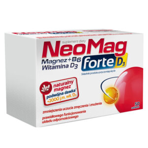 NeoMag forte D3 120 mg+1,4 mg+50 µg tabletki 50 szt.