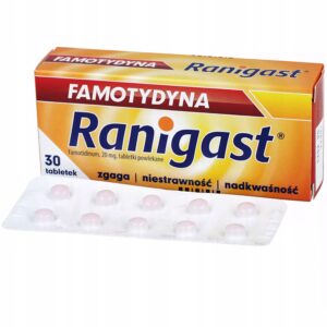 Famotydyna Ranigast 20 mg tabletki powlekane 30 szt.