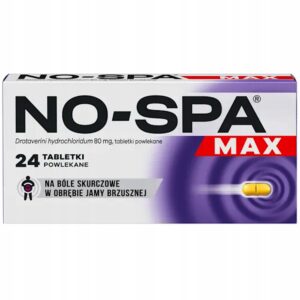 NO-SPA Max 80 mg tabletki powlekane 20 szt.