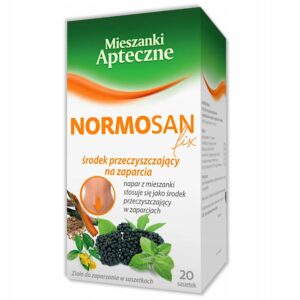 Normosan fix zioła do zaparzania w saszetkach 20 saszetek 1,4 g