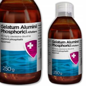 Gelatum Aluminii phosphorici Aflofarm 45 mg/g zawiesina doustna butelka 250 g