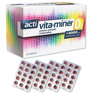Acti Vita-miner D3 tabletki 60 szt.