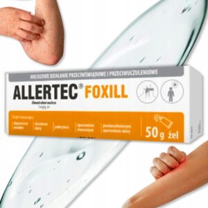 Allertec Foxill 1 mg/g żel 50 g