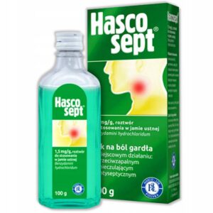 Hascosept 1,5 mg/g płyn do stos. w j. ustnej butelka 100 g