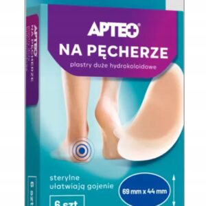 Na pęcherze Plastry duże hydrokol. 6szt
