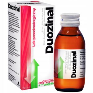 Duozinal (2,5 mg+58 mg)/5 ml syrop butelka 150 ml