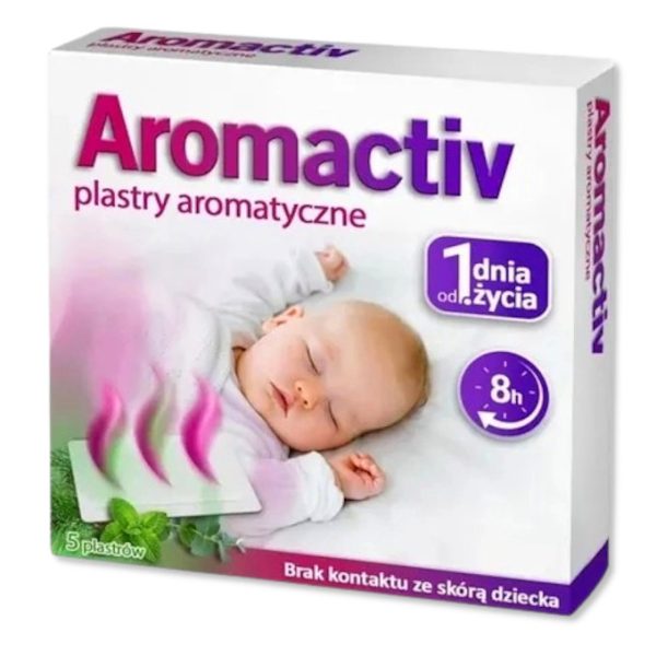 Aromactiv + plastry aromatyczne plaster 5 szt.